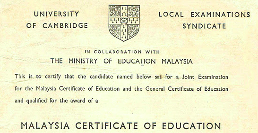Cambridge Examinations